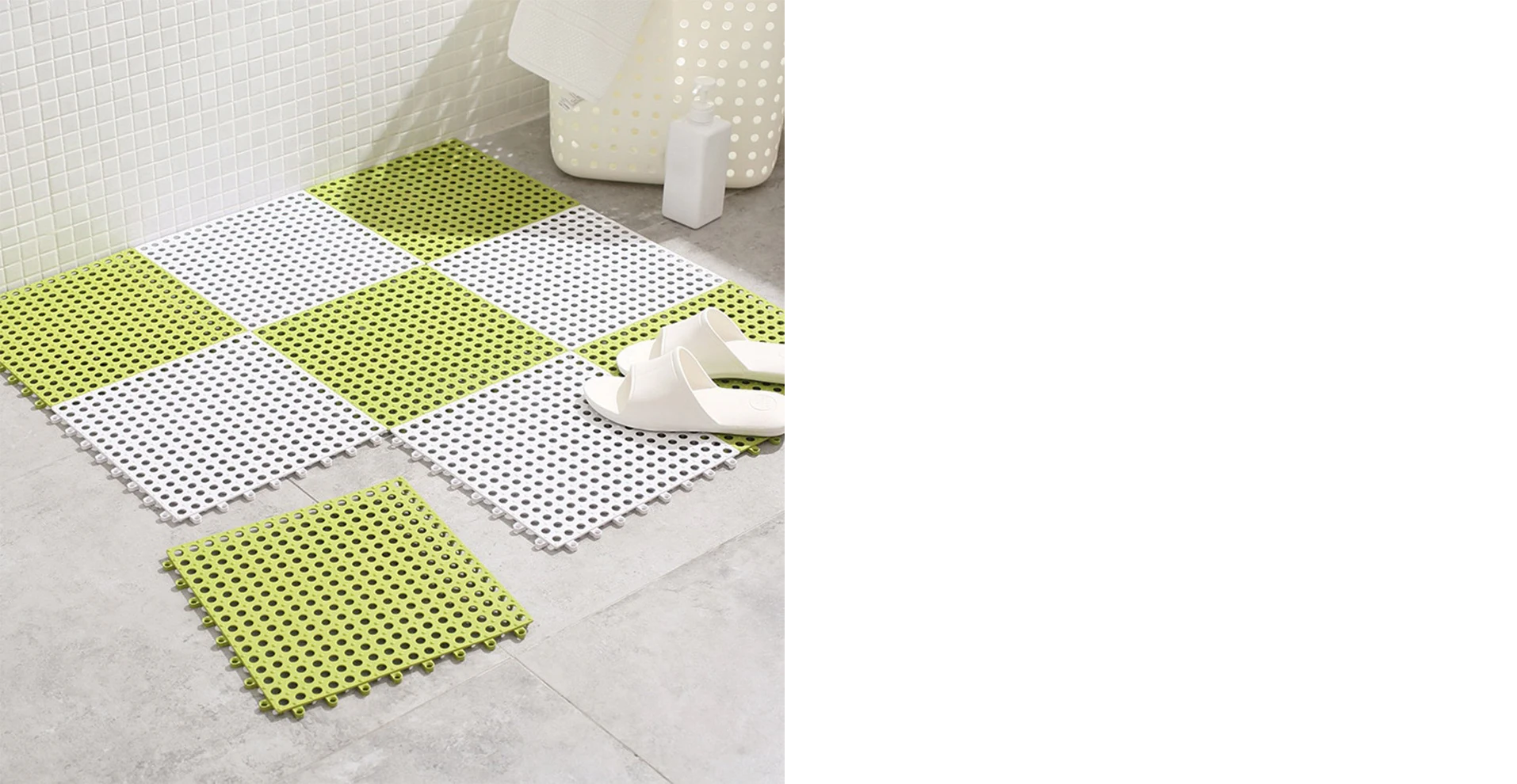 Bath Anti-Slip Mat – Prevent Slippery Surfaces While Bathing (Pack of 6)