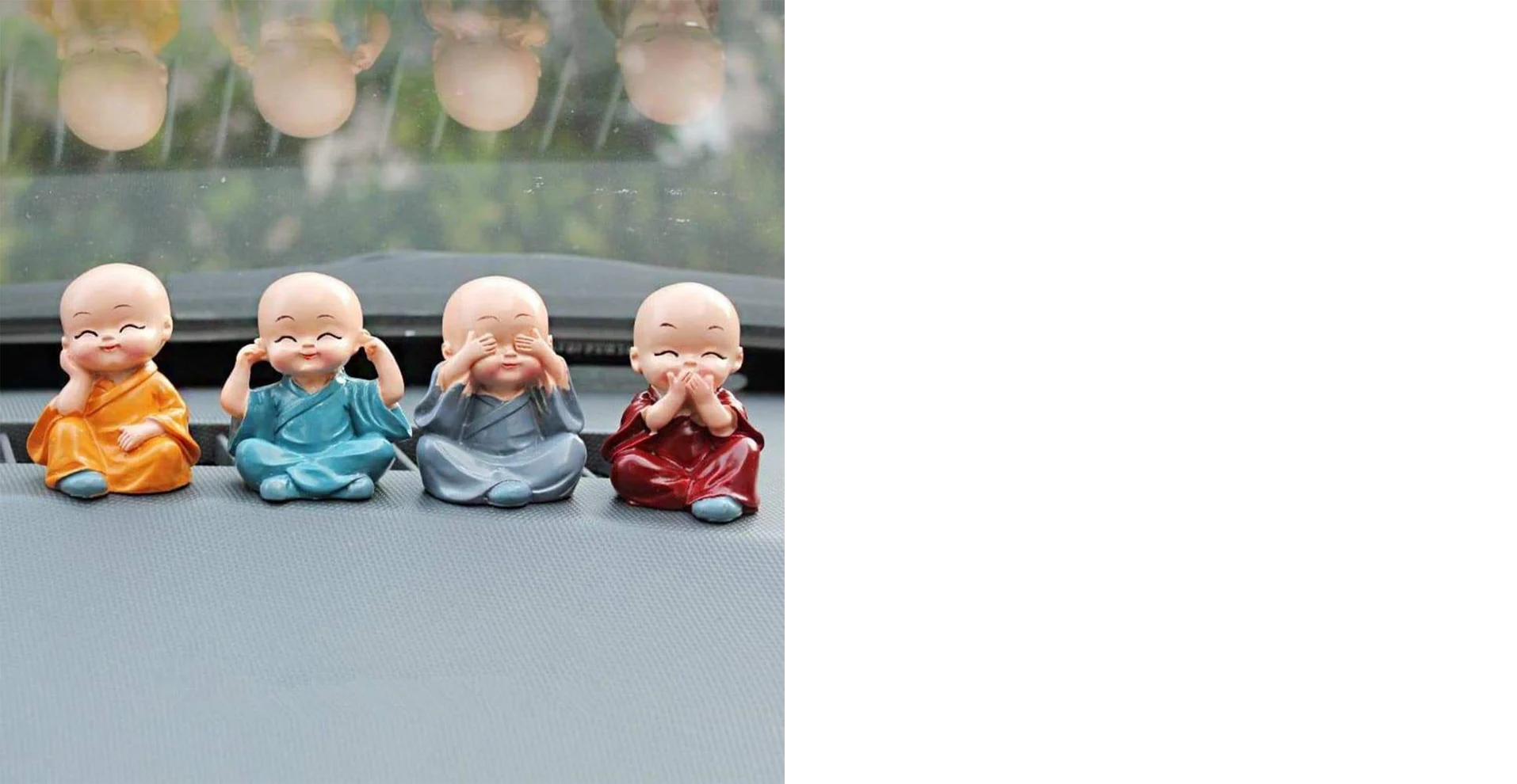 Baby Buddha 4Pc and show piece used for house, office and official decorations etc