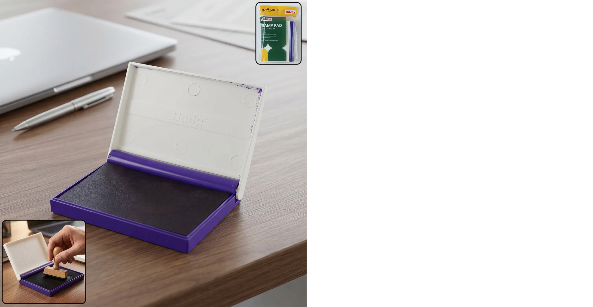 Oddy Premium Ink Stamp Pad For Office (1 Pc)